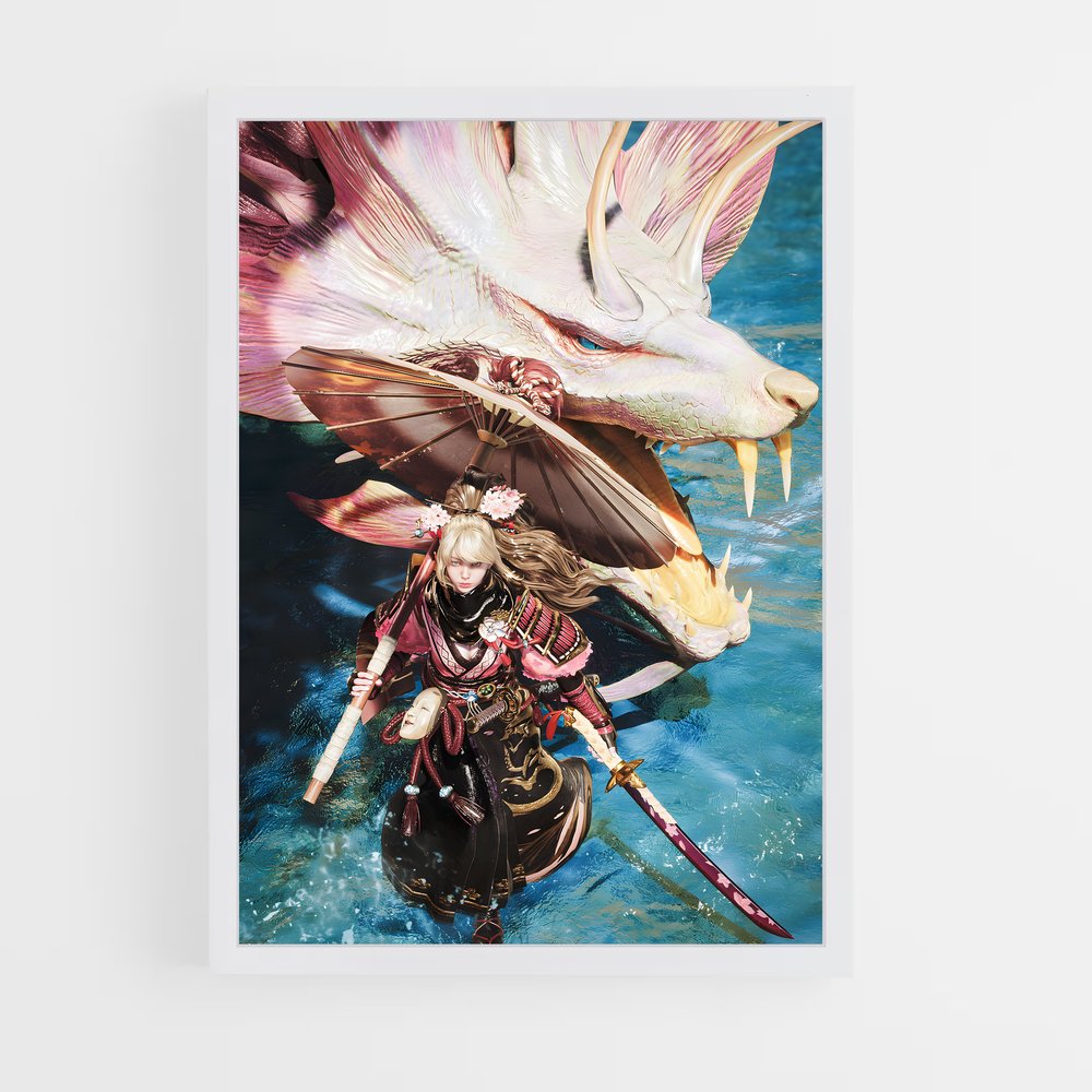 Poster Danse des Sirènes – affiche Monster Hunter (vue 3)